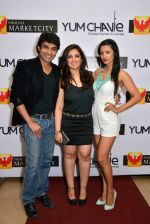 Mazhar, Munisha Khatwani, Barkha Bisht at Phoenix Market City easter party in Mumbai on 14th April 2014